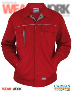 Arbeitsjacke rot/grau CC710 Arbeitsjacke rot/grau CC710