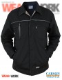 Carson Contrast Jacke schwarz