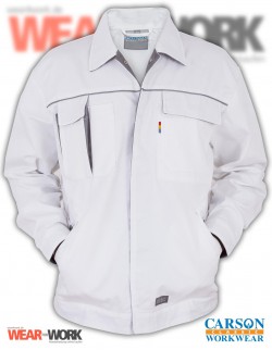 Arbeitsjacke weiss/grau CC710 Arbeitsjacke weiss/grau CC710