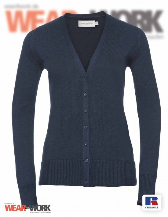 Cardigan V-Neck marine