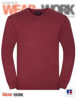 Strick Rundhals rot