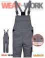 Latzhose grau/schwarz CC726 bei wear4work.de