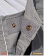 Latzhose grau/schwarz CC726 bei wear4work.de
