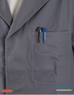 Arbeitsmantel grau KTH741 Arbeitsmantel grau KTH741