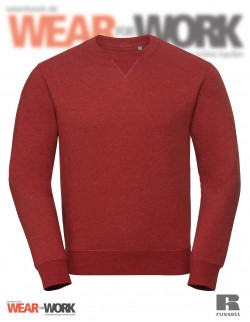 Melange Sweatshirt R-260M rot Melange Sweatshirt R-260M rot