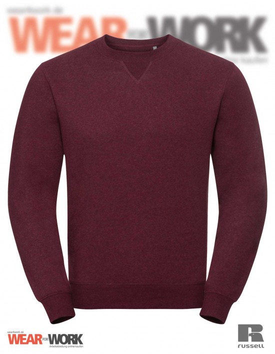 Melange Sweatshirt R-260M burgund