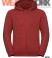 Melange Hoodie Jacket R-263M rot
