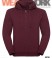 Melange Hoodie Jacket R-263M burgund