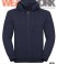 Melange Hoodie Jacket R-263M indigo