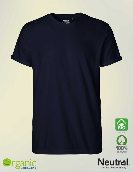 Bio Roll-up T-Shirt für Herren