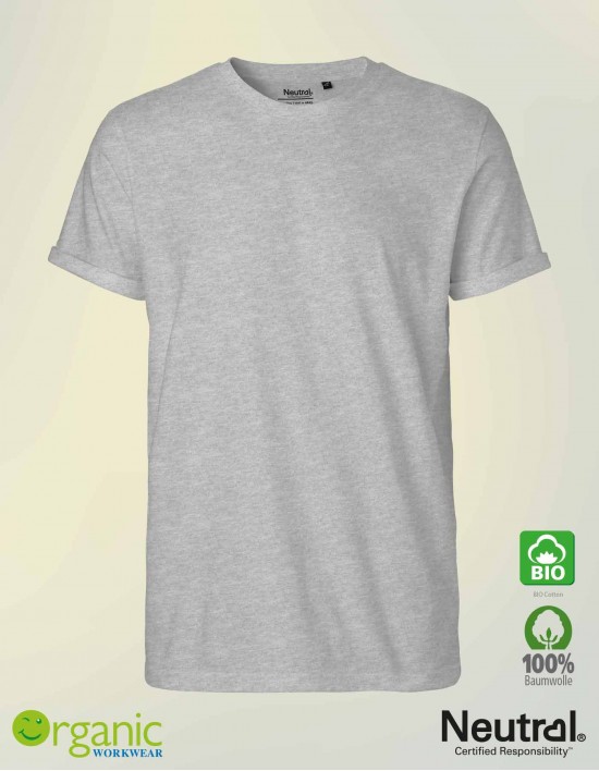 Bio Roll-up T-Shirt für Herren