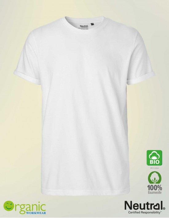 Bio Roll-up T-Shirt für Herren