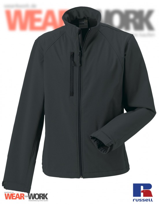 Softshell grau R-140 titanium