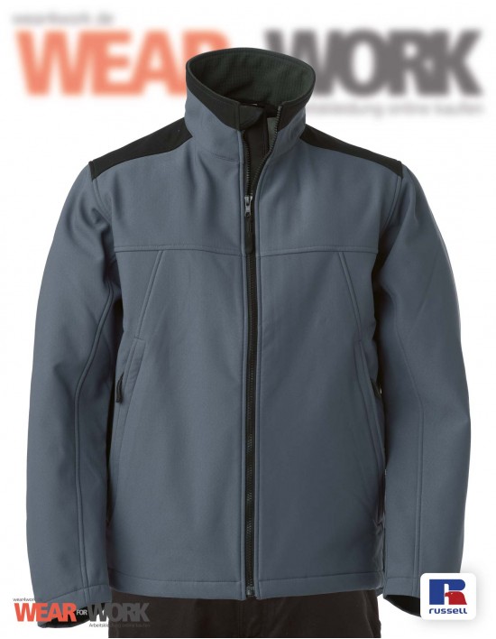 Work Softshell grau R-018M convoy grey