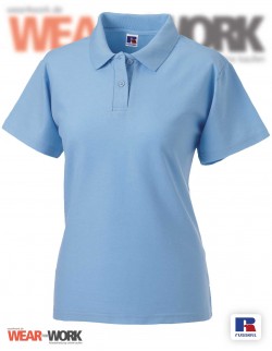 Workwear Polo hellblau R-539F Damen Workwear Polo hellblau R-539F Damen