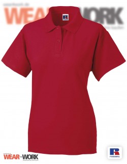 Workwear Polo rot R-539F Damen Workwear Polo rot R-539F Damen