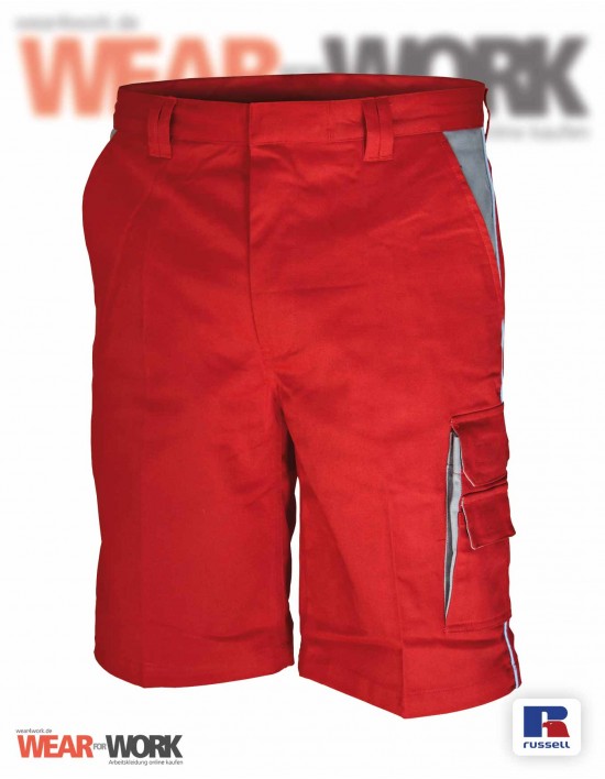 Shorts rot/grau CC709S