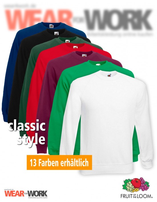 Classic Raglan Sweatshirt Classic Raglan Sweatshirt