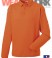 Polo Sweat orange R-012M