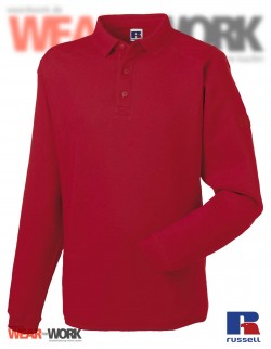 Polo Sweat rot R-012M Polo Sweat rot R-012M