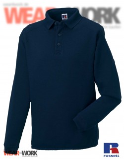 Polo Sweat marine R-012M Polo Sweat marine R-012M