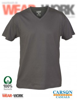 V-Neck T-Shirt grau CVT V-Neck T-Shirt grau CVT