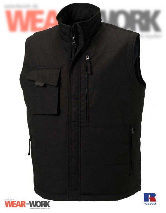 Russell Bodywarmer schwarz