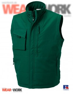 Arbeitsweste grün R-014M | bottle green Arbeitsweste grün R-014M | bottle green