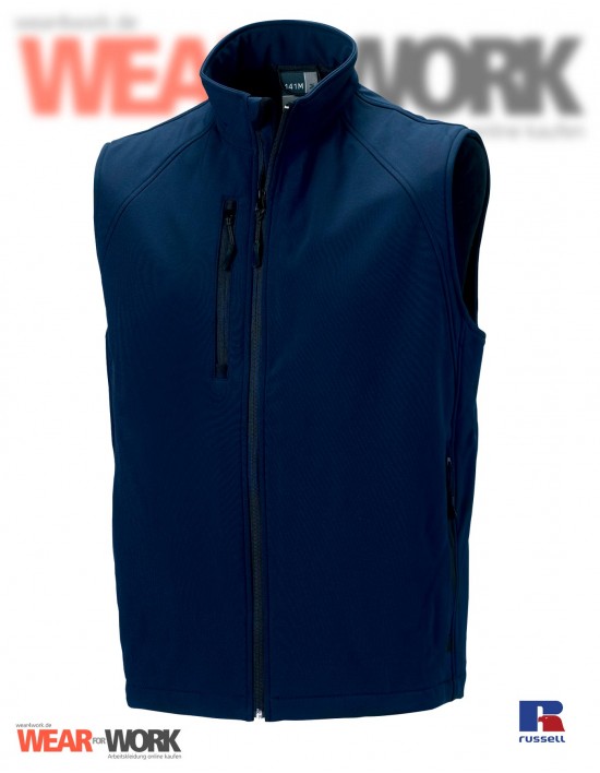 Softshell Weste marine R-141 | french navy